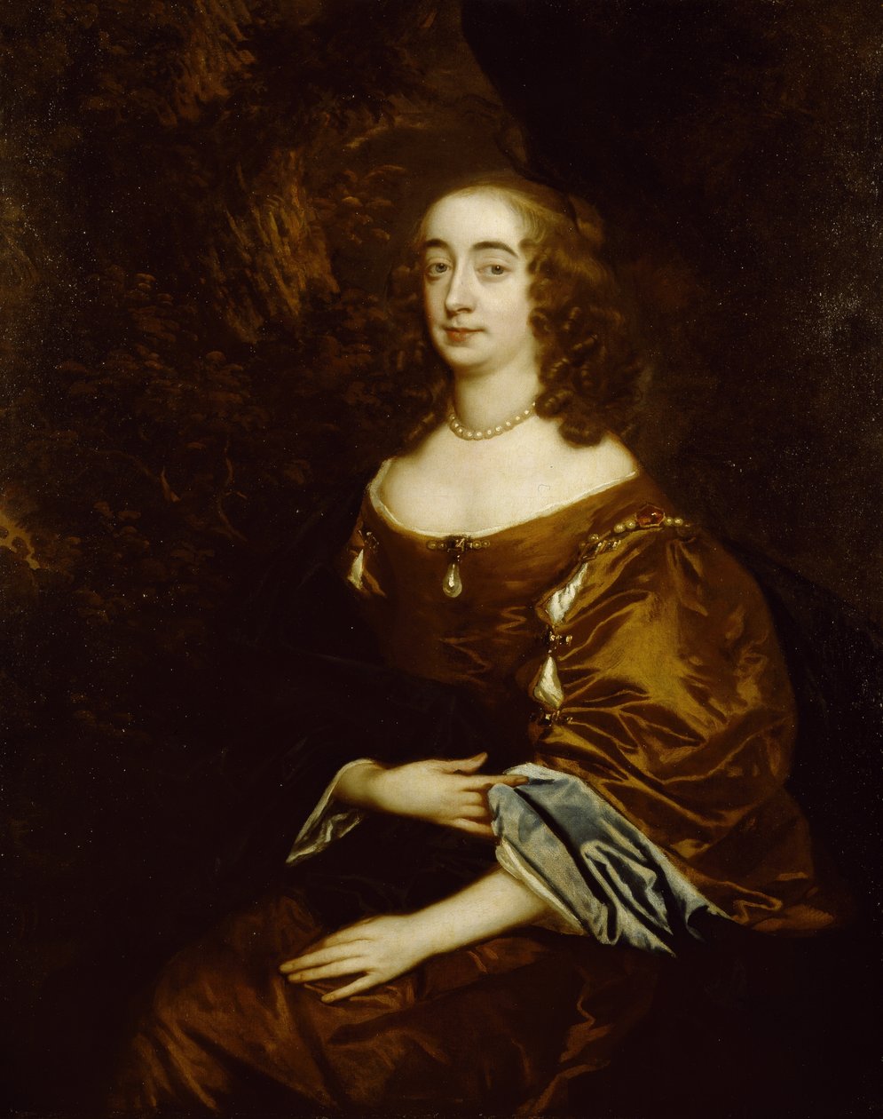 Elizabeth Clifford, Countess of Cork, and later Countess of Burlington (oil on canvas) بواسطة بيتر ليلي