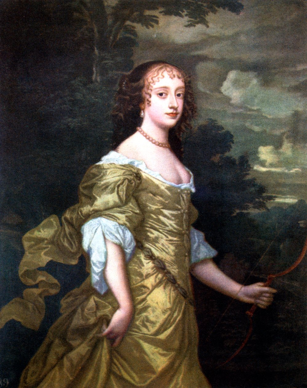 صورة فرانسيس ، دوقة ريتشموند ، c1662-1665. بواسطة بيتر ليلي