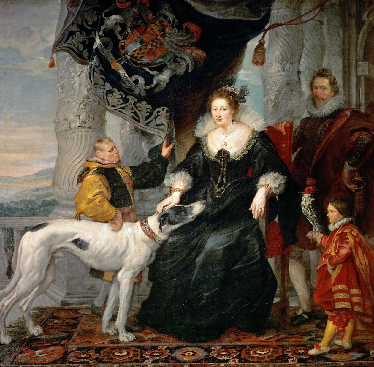 Alethea Howard، 13th Baroness Furnivall، Countess of Arundel 1585-1654، née Lady Alethea Talbot، 1 بواسطة بيتر بول روبنز
