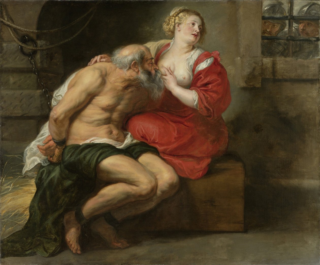 Cimon and Pero ، c.1630 بواسطة بيتر بول روبنز