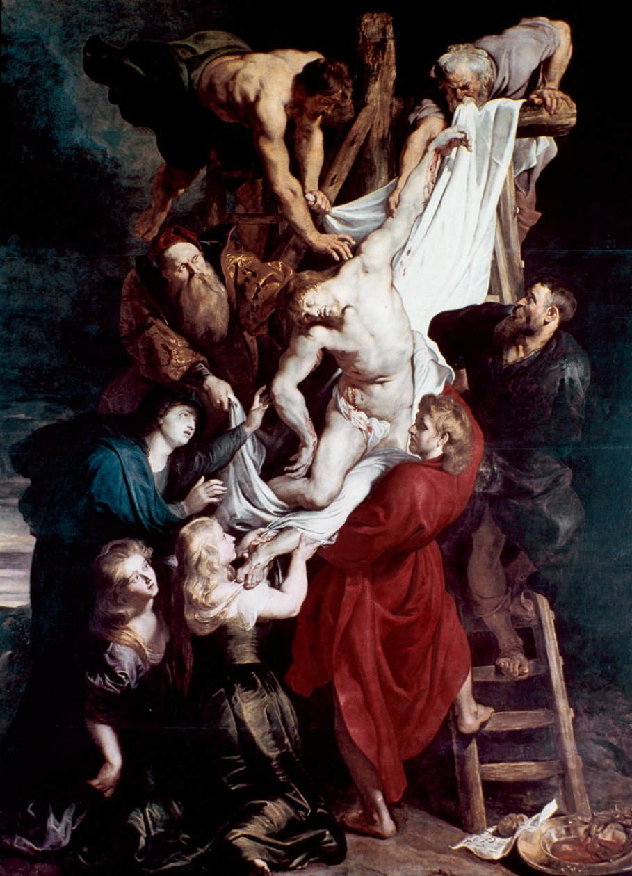 النزول من الصليب ، c1612-1614 بواسطة بيتر بول روبنز