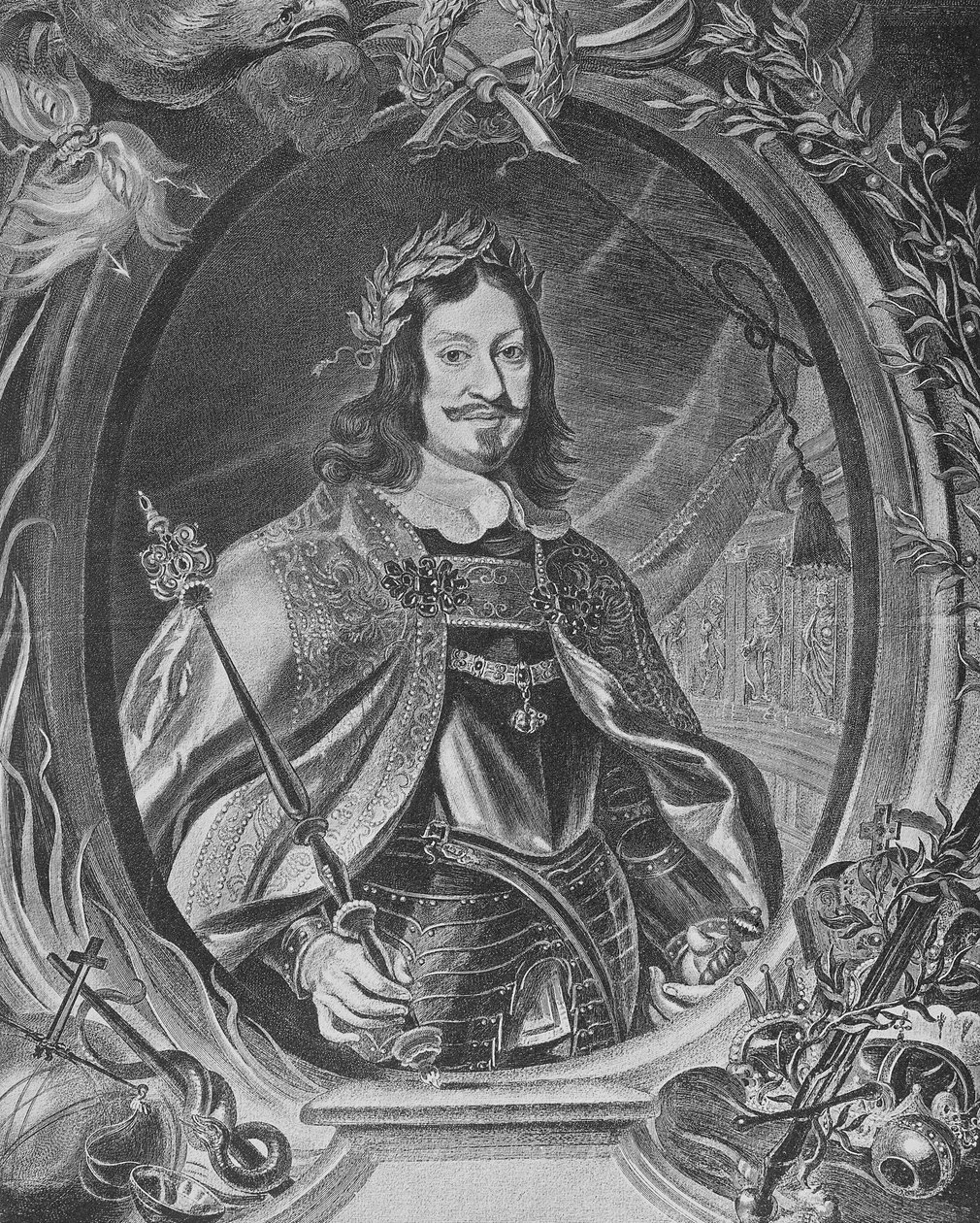 فرديناند الثالث ، الإمبراطور الروماني المقدس ، محفور من قبل كريستوفيل جيغر ، 1631-33 بواسطة بيتر بول روبنز
