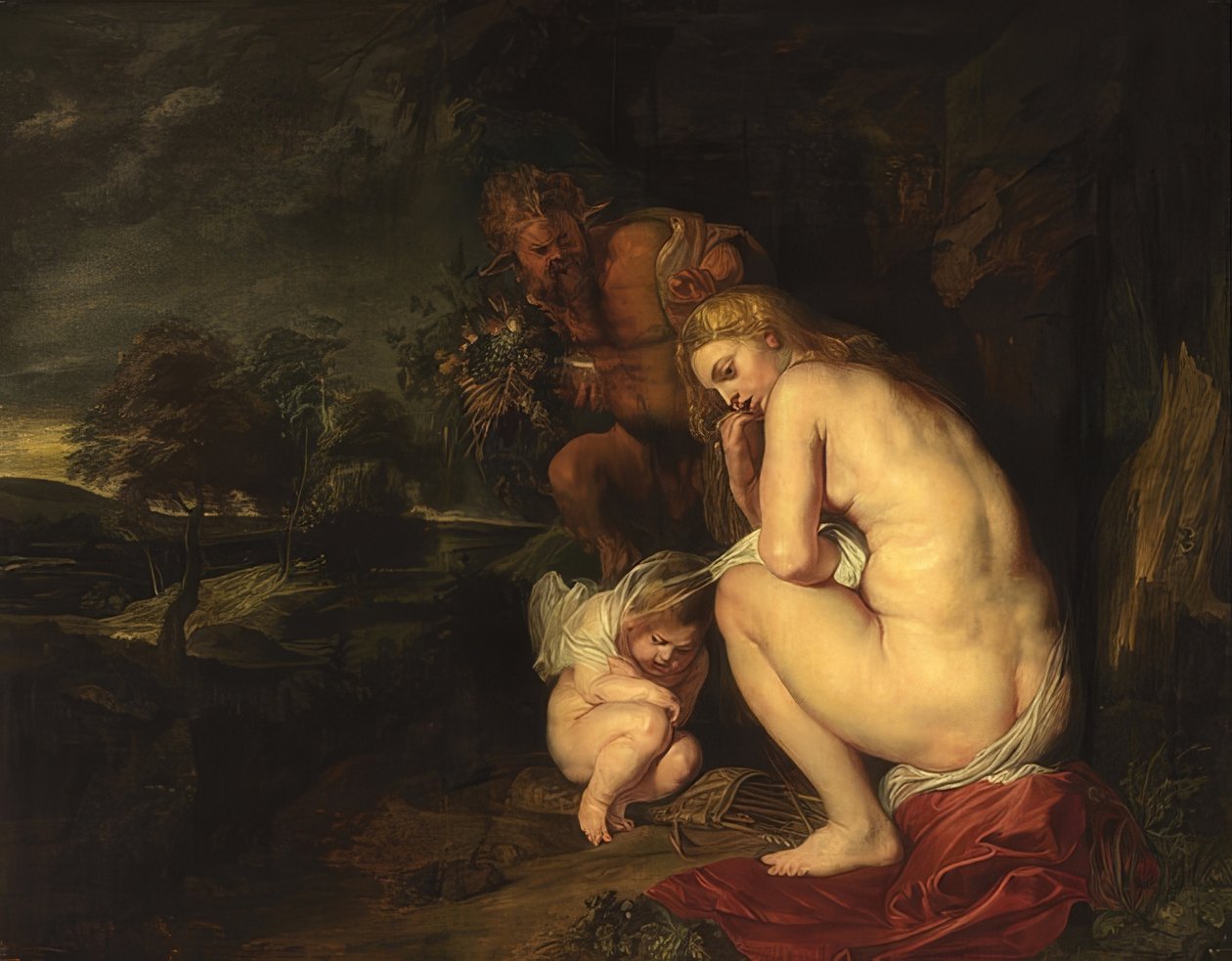 Frierende Venus (Venus Frigida). 1614 بواسطة بيتر بول روبنز
