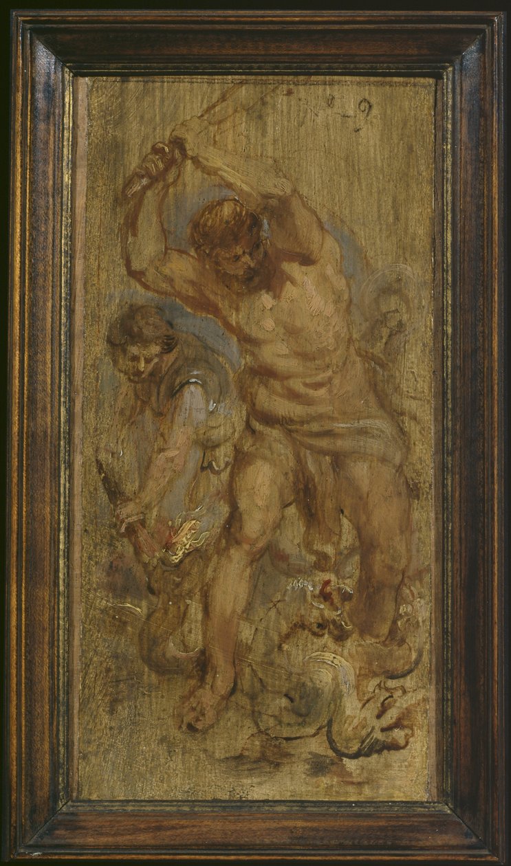 هرقل قتل هيدرا c.1639 بواسطة بيتر بول روبنز