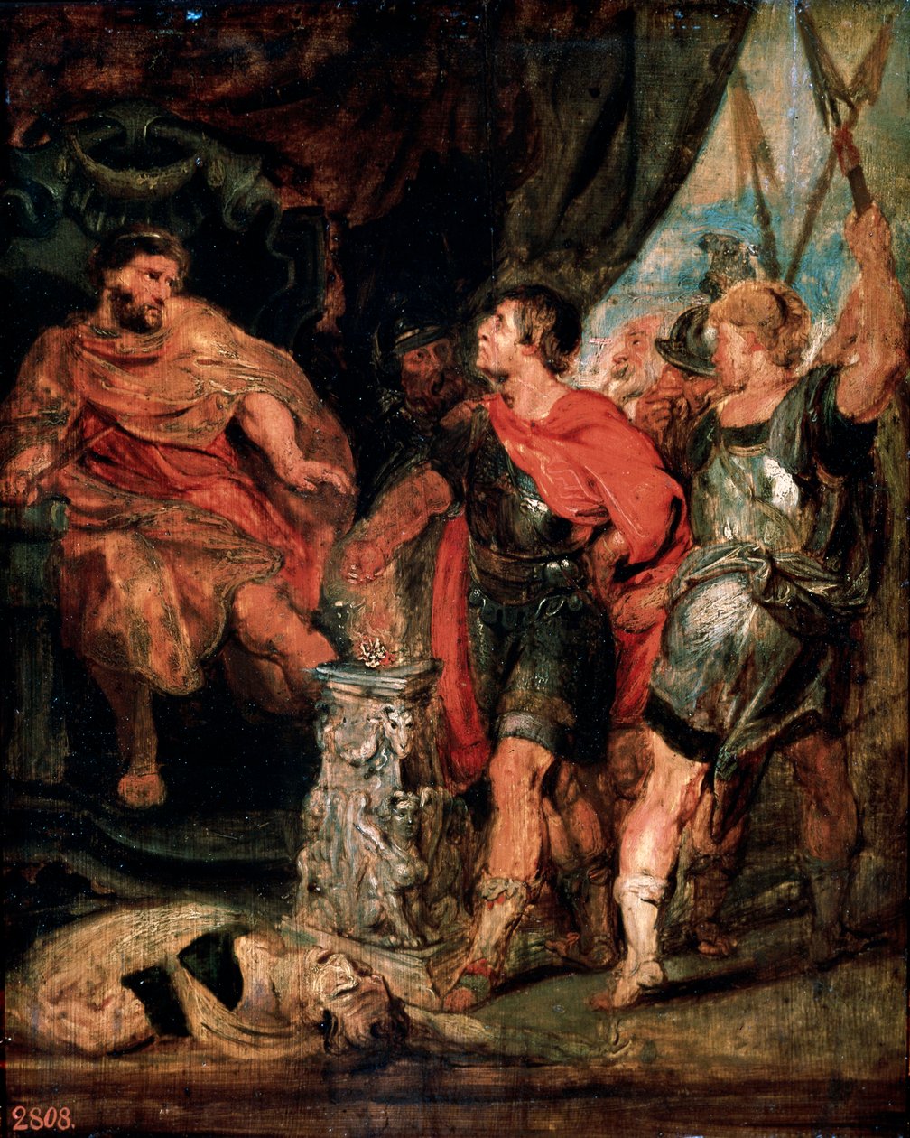 Scaevola قبل بورسينا 1630s. بواسطة بيتر بول روبنز