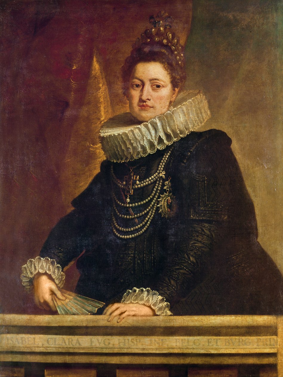 صورة لإيزابيل كلارا يوجينيا من هابسبورغ (1566-1636) ، إنفانتا في إسبانيا بواسطة بيتر بول روبنز