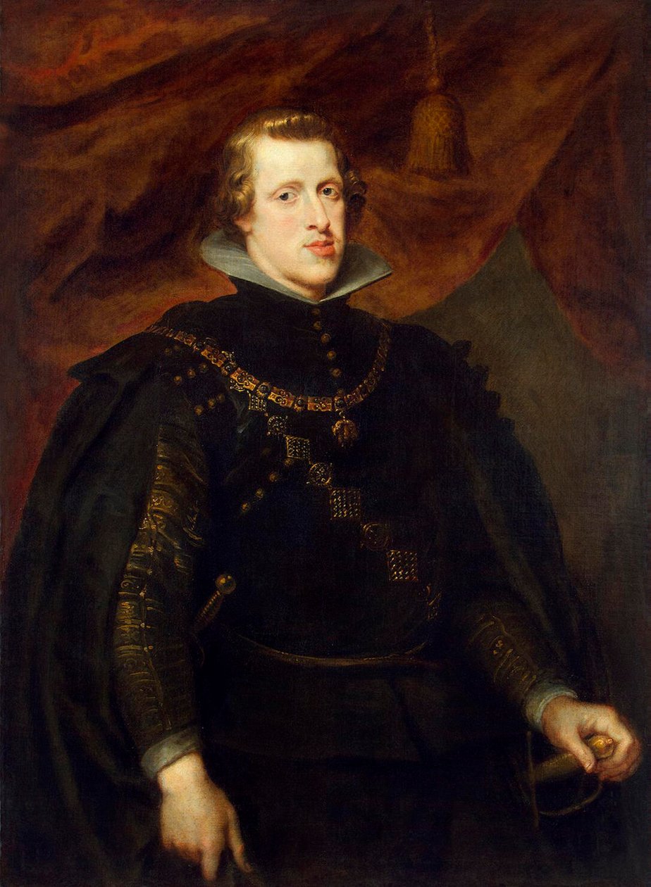 صورة للملك فيليب الرابع ملك إسبانيا ، لهولندا الإسبانية وملك البرتغال ، c1628-1629 بواسطة بيتر بول روبنز