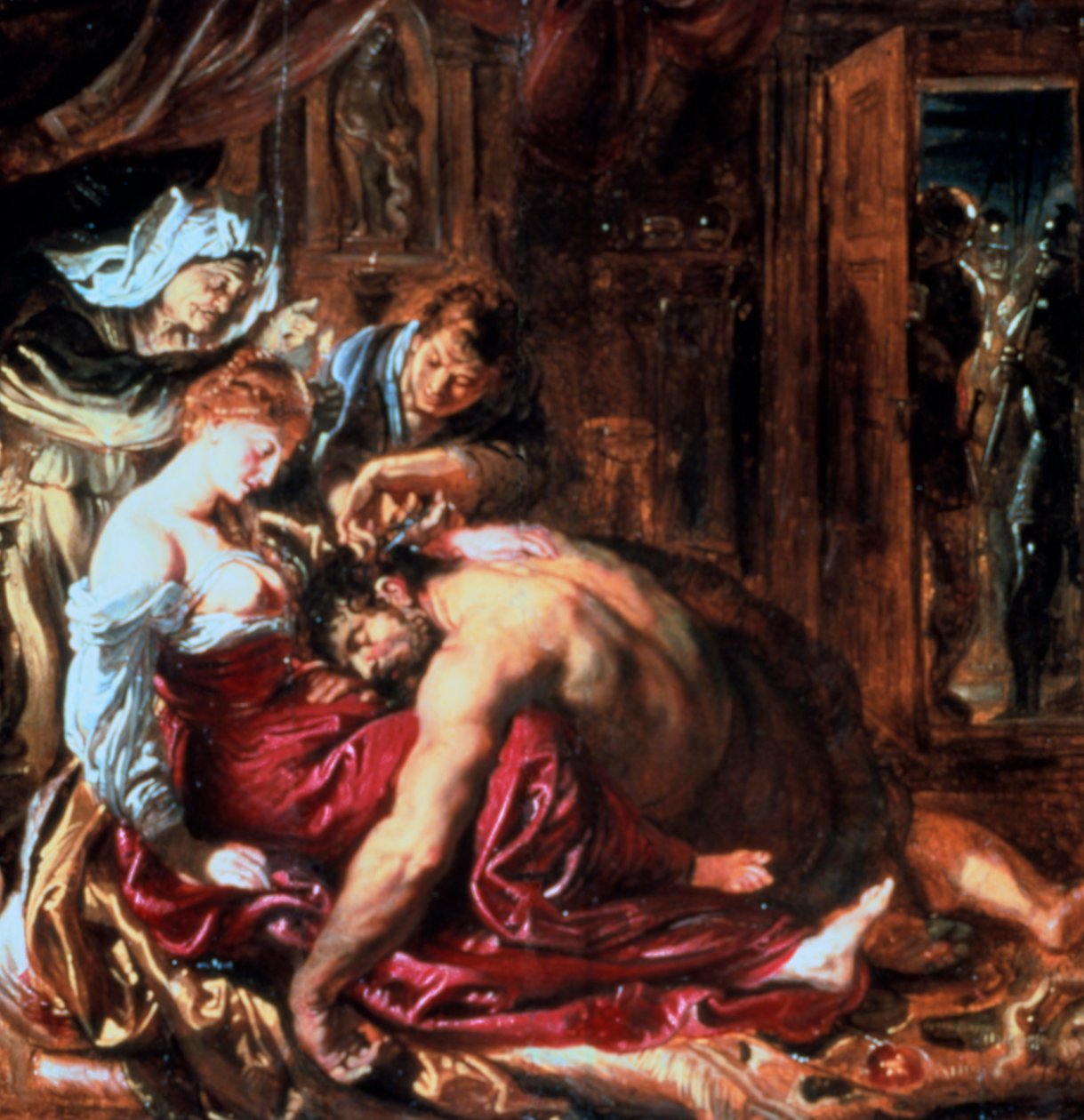 شمشون ودليلة ، c1609-1610 بواسطة بيتر بول روبنز