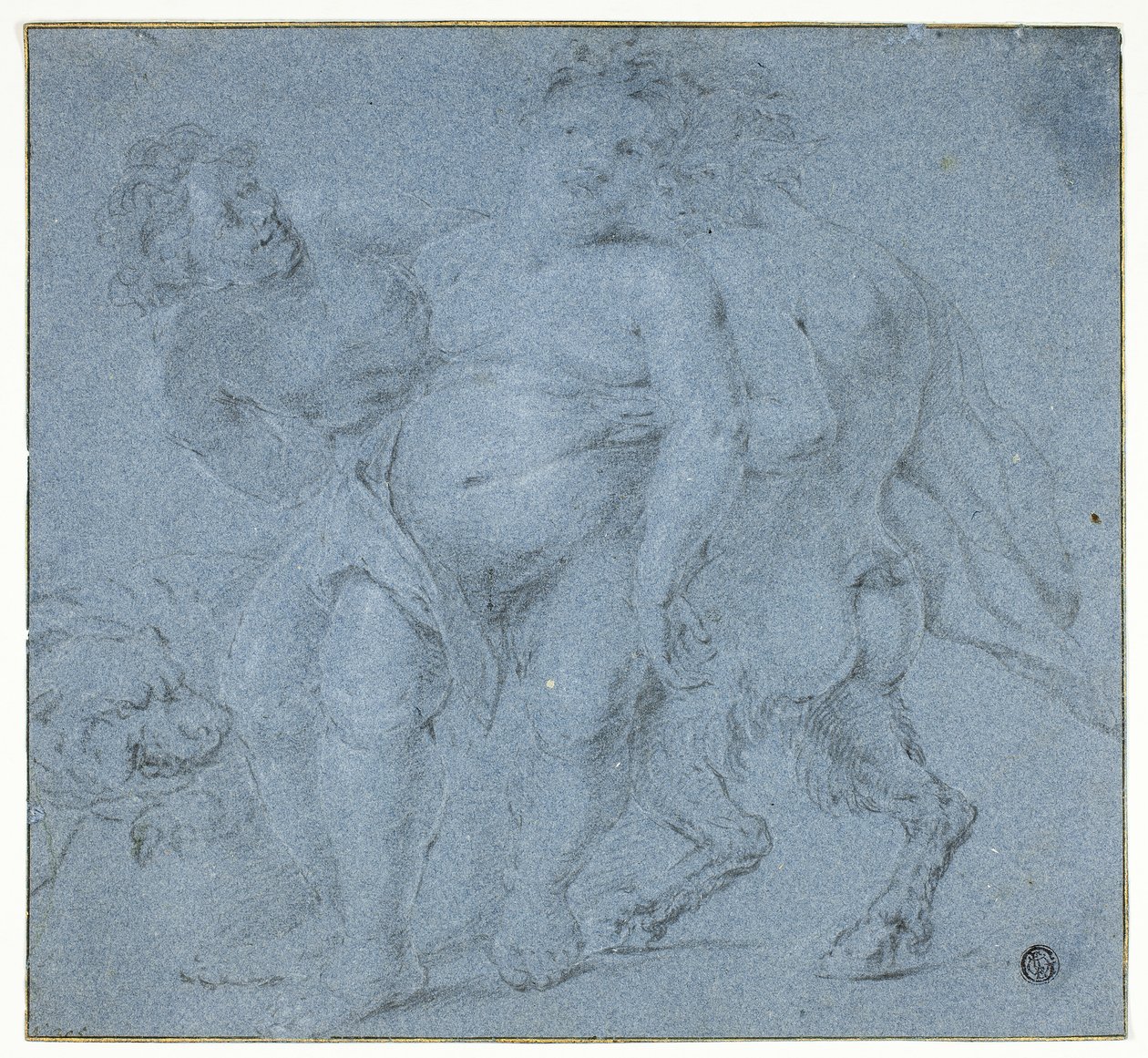 Silenus بدعم من اثنين من الساتير بواسطة بيتر بول روبنز