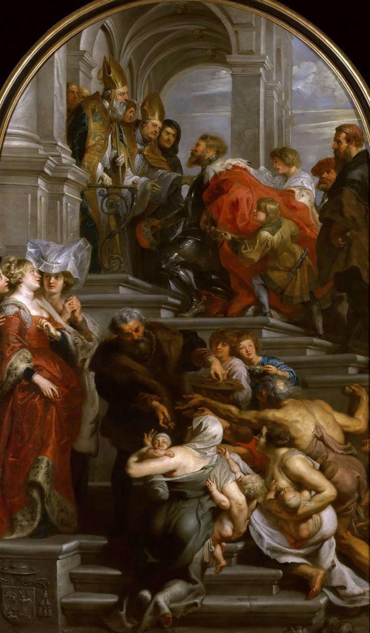 تحويل القديس بافو ، 1623-1624. بواسطة بيتر بول روبنز