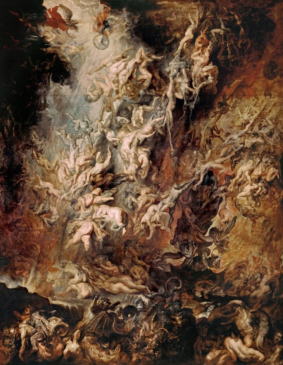 سقوط الملعون ، ج. 1620. بواسطة بيتر بول روبنز