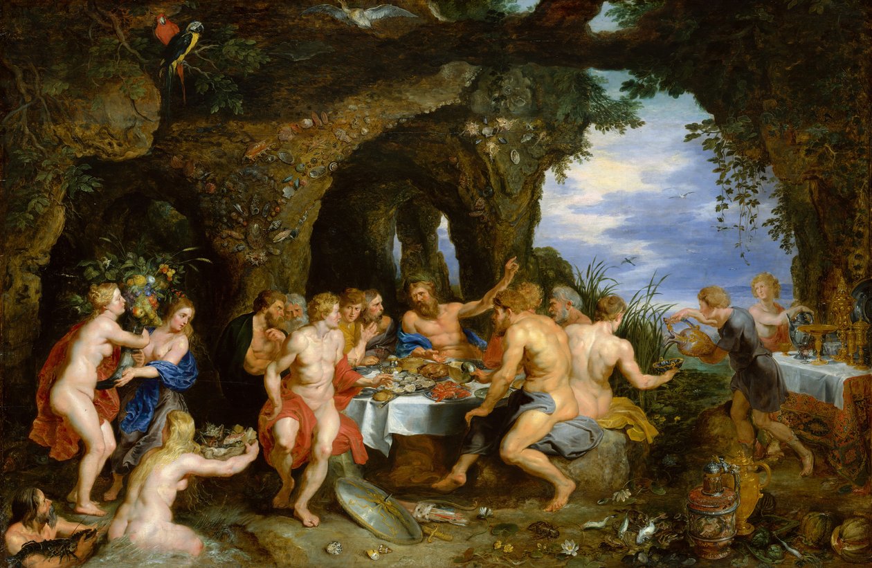 عيد Acheloüs ، كاليفورنيا. 1615 بواسطة بيتر بول روبنز