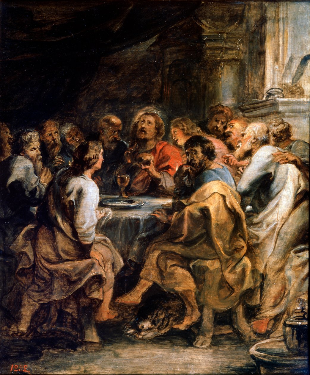 العشاء الأخير ، c1630-1631. بواسطة بيتر بول روبنز