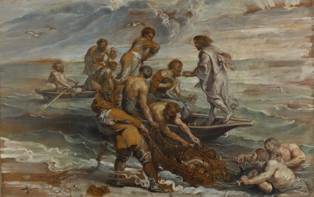 مشروع الأسماك المعجزة ، 1618-1619 بواسطة بيتر بول روبنز