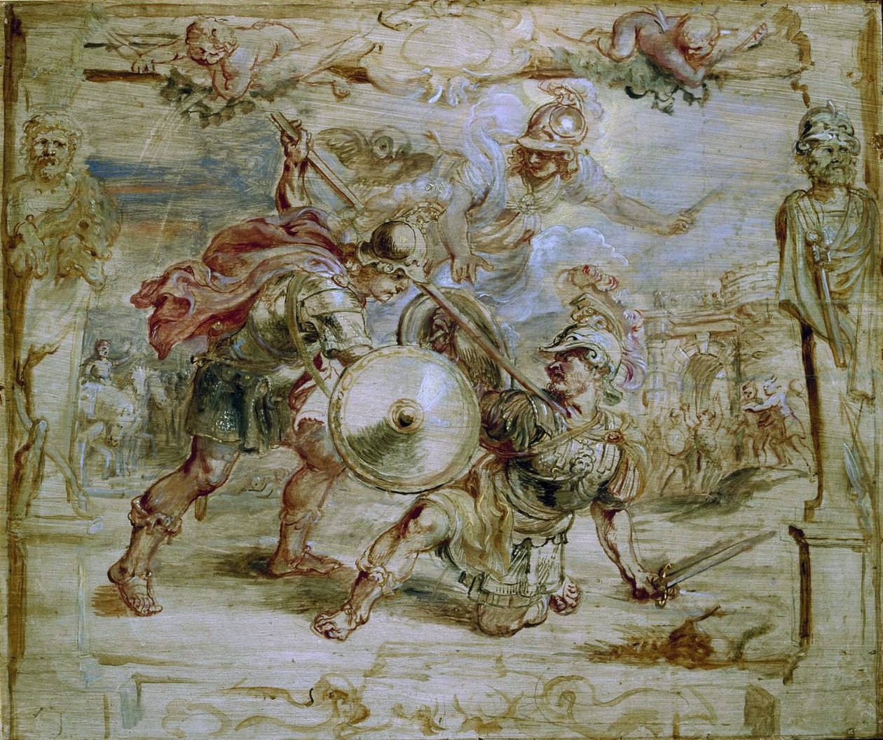وفاة هيكتور ، 1630-1635 بواسطة بيتر بول روبنز