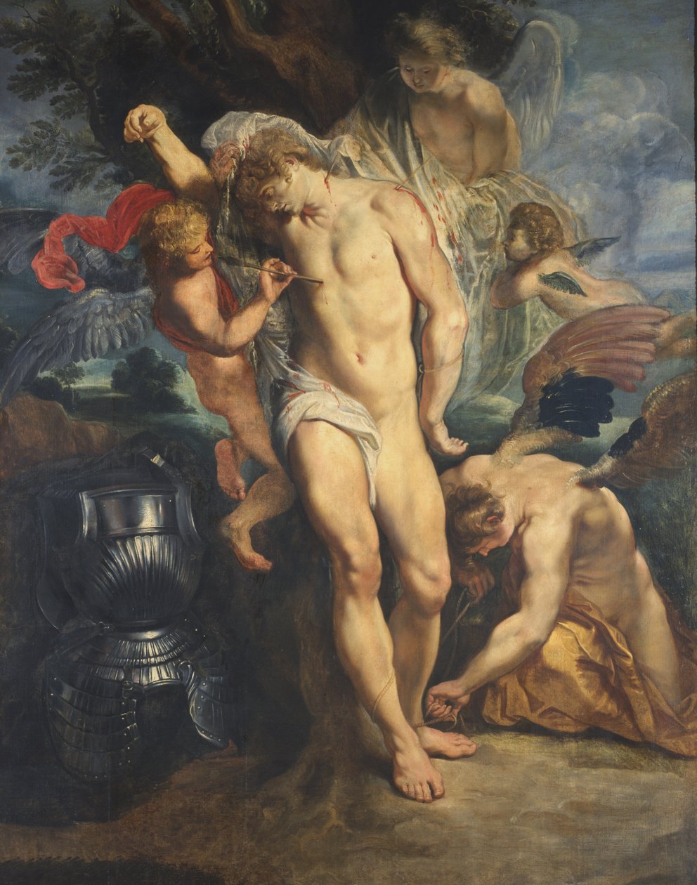 The martyrdom of Saint Sebastian بواسطة بيتر بول روبنز