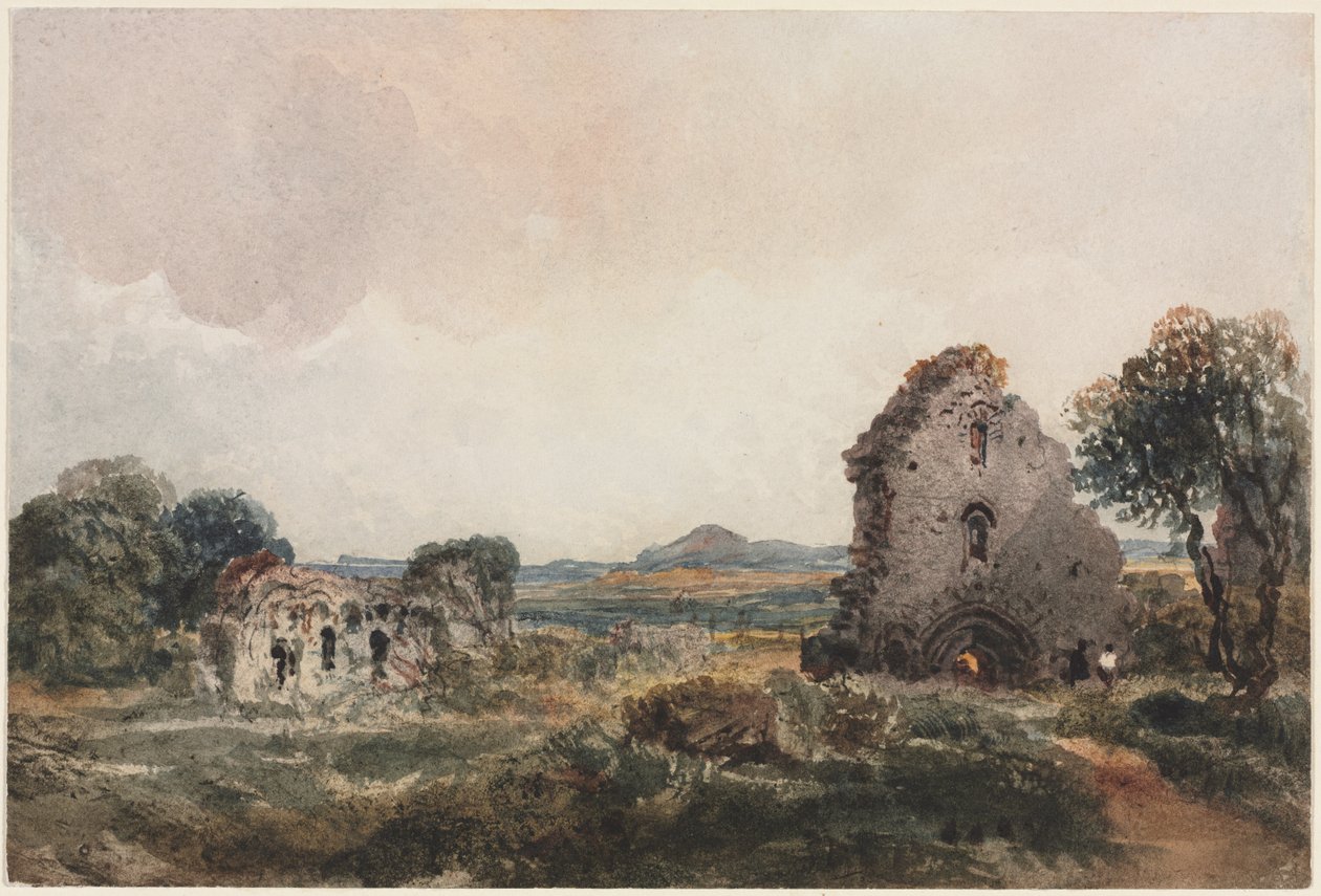 دير نيث ، ج. 1840s. بواسطة بيتر دي وينت
