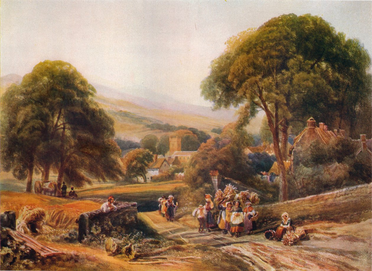 عودة الحصادون ، c1804-1849 ، 1936 بواسطة بيتر دي وينت