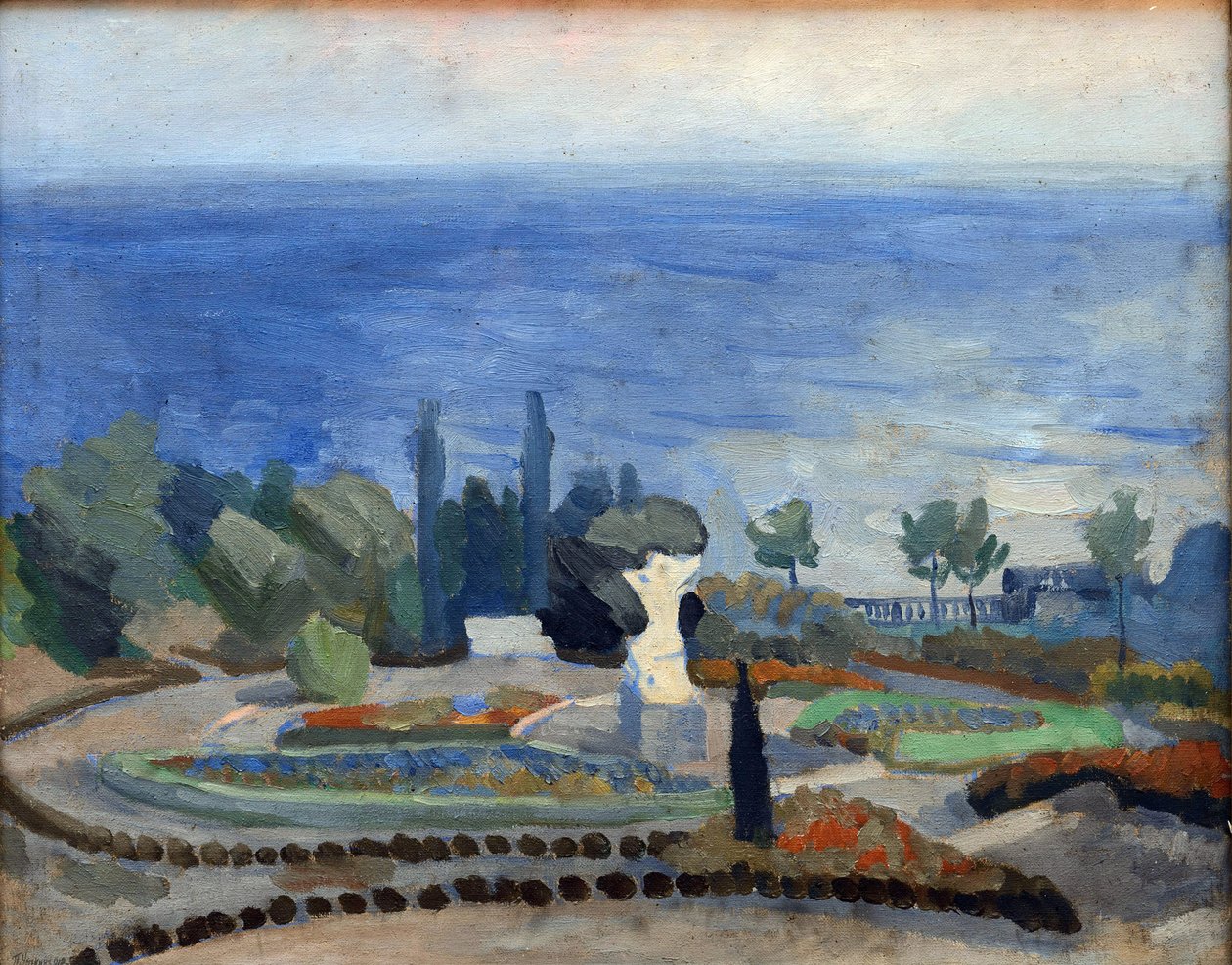 Kuchukkoy (Kuchuk-Koy ، Kuchuk Koy) Estate par Pyotr (Pyotr ، Pyotr) Savvich Utkin (Utkin) (1877-1934) بواسطة بيتر ساففيك أوتكين