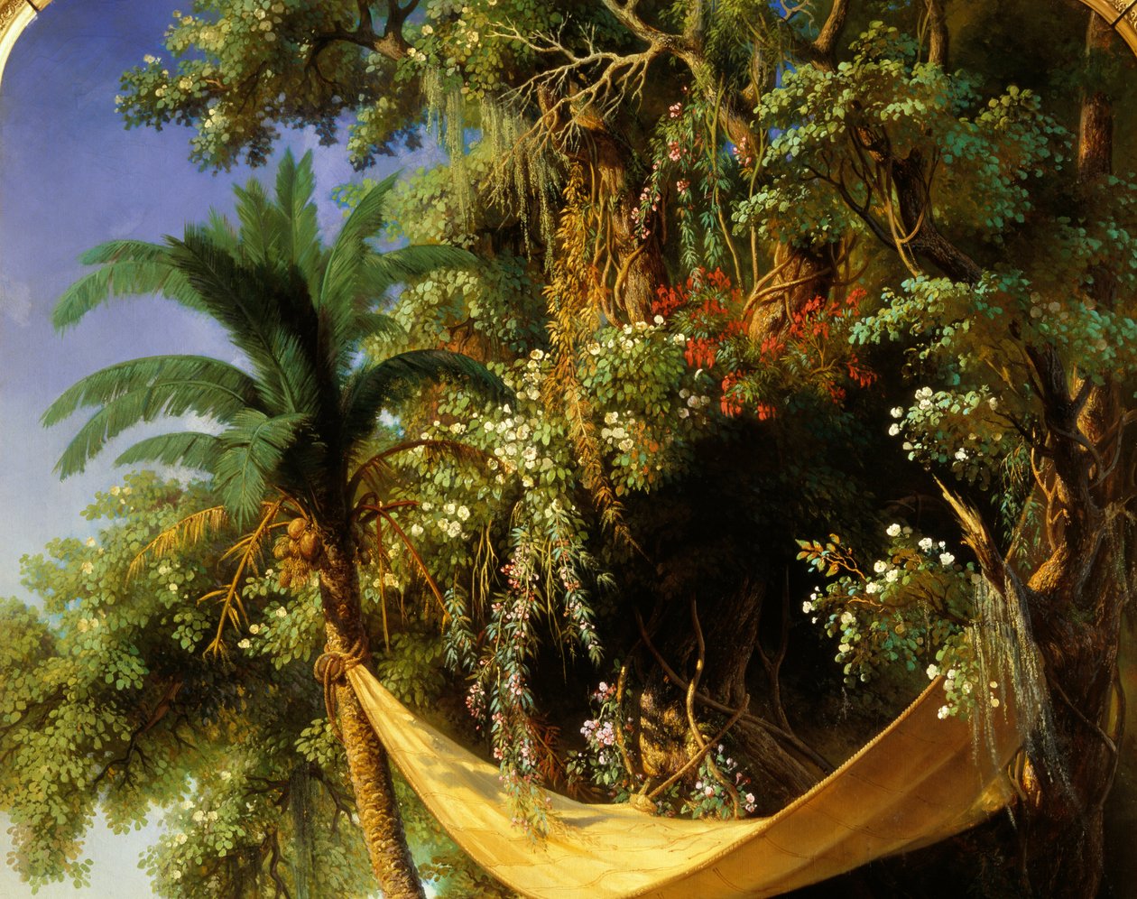 The first mass in America (15th century) Mass in Cuba in 1494 2nd journey from Columbus to Havana). Detail. Painting by Blanchard Pharamond (1805-1873) بواسطة Pharamond Blanchard