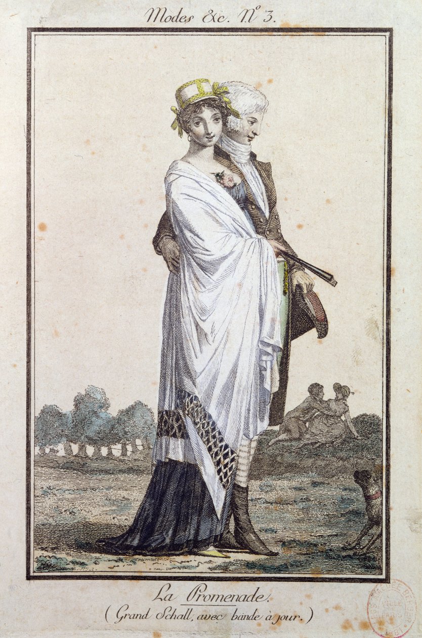 النزهة ، ج .1799 بواسطة فيليبيرت لويس ديبوكورت