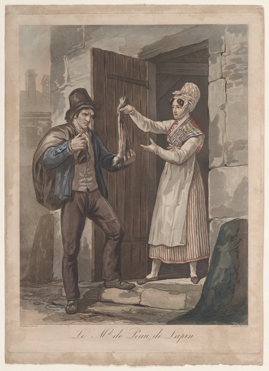 ماجستير في جلد الأرانب ، 1775-1832. بواسطة فيليبيرت لويس ديبوكورت