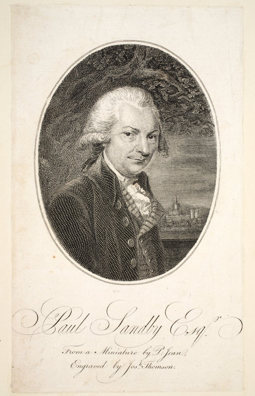 بول ساندبي اسكواير ، حانة. ج 1787 بواسطة فيليب جان