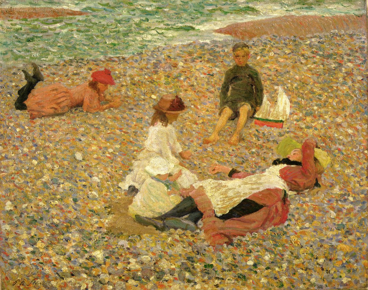 Knucklebones ، Walberswick ، 1888-1889 بواسطة فيليب ويلسون ستير