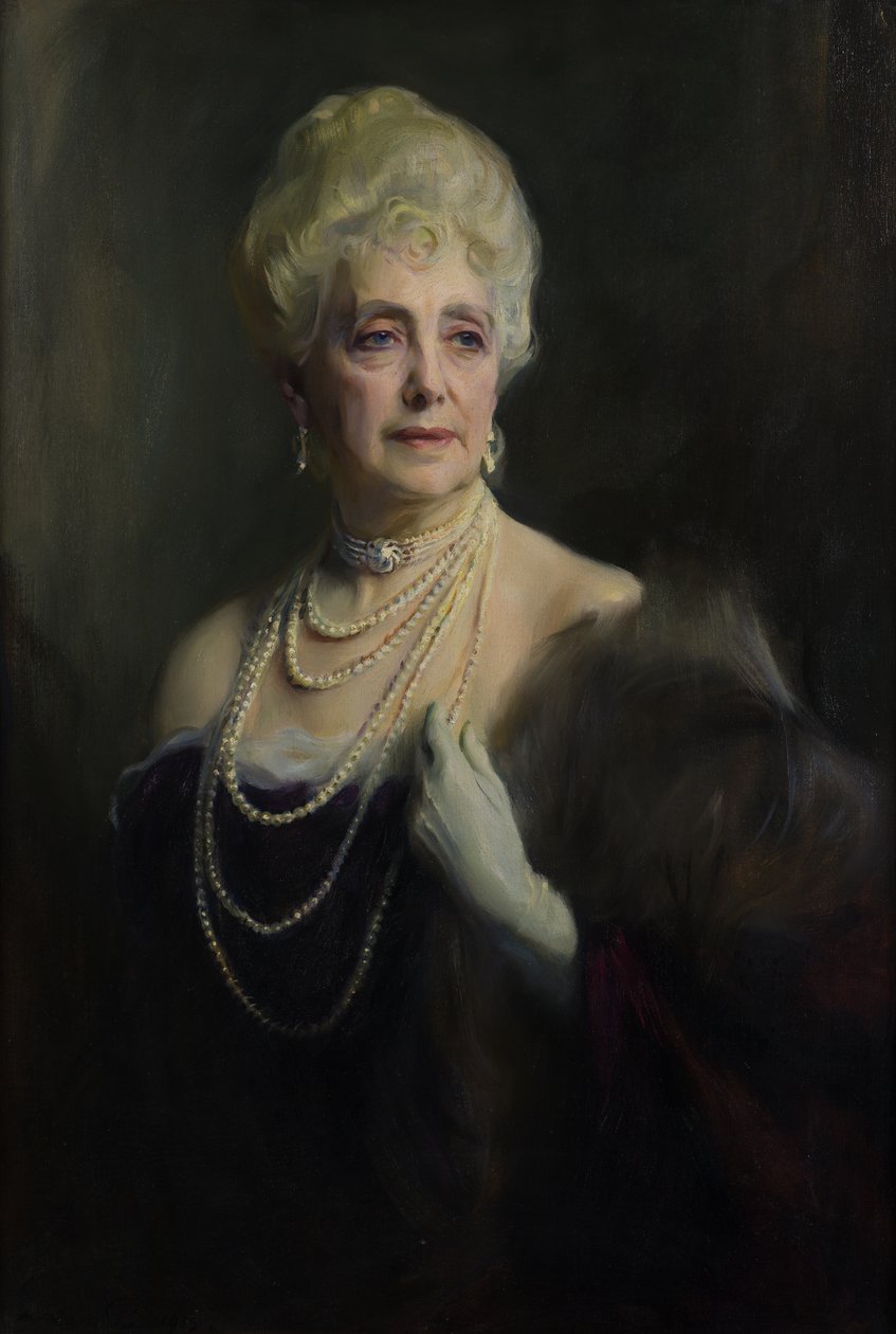 الرايت أونرابل مابيل أوجلفي أرملة كونتيسة إيرلي (1866-1956) بواسطة فيليب أليكسيوس دي لازلو