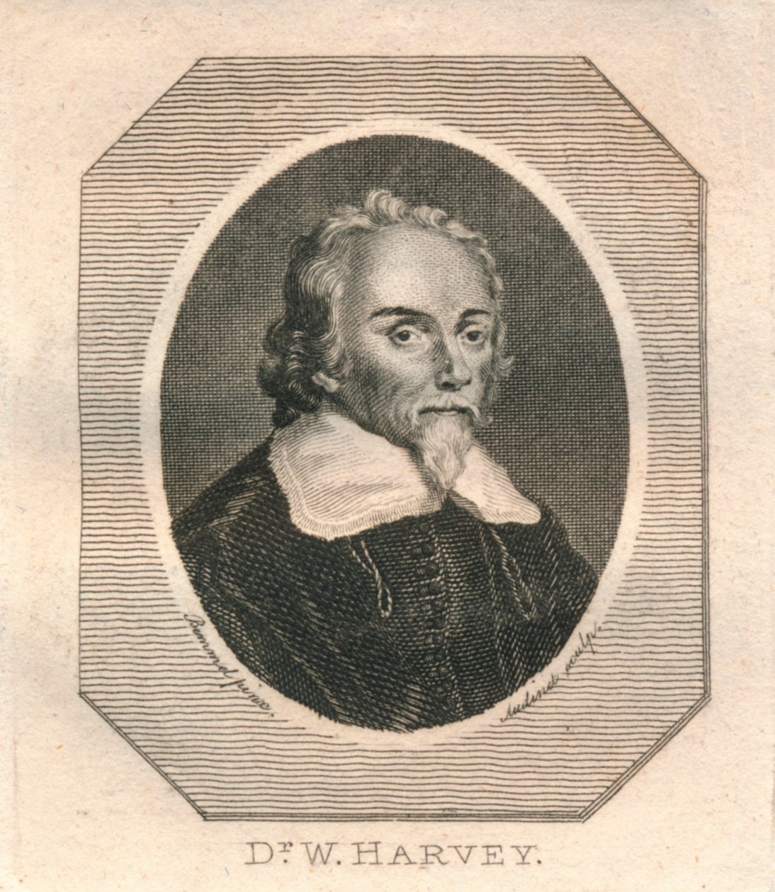 'دكتور. دبليو هارفي ، c1800. بواسطة فيليب أودينيت