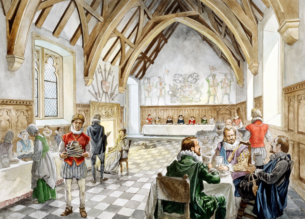 قلعة Farleigh Hungerford ، c1660 ، c1990-2010 بواسطة فيليب كورك