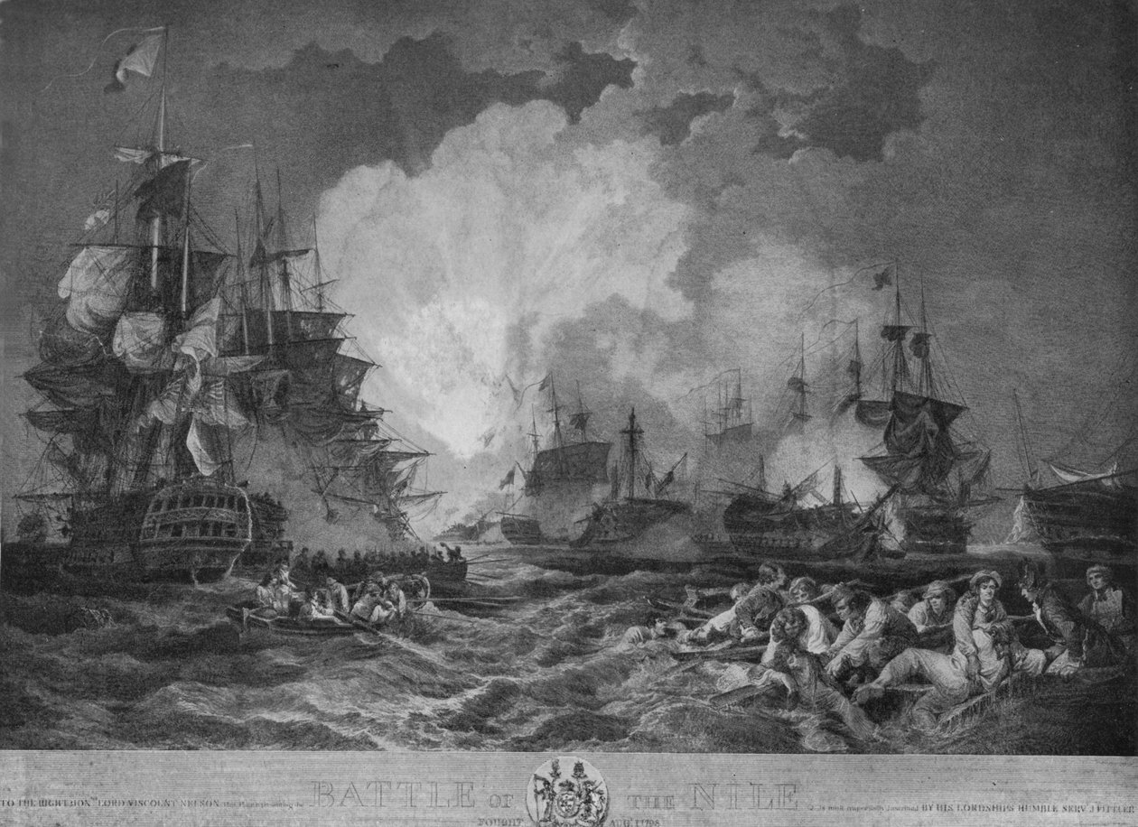 خليج أبو بكر ، ج 1799 بواسطة فيليب جيمس دو لوثيربورغ