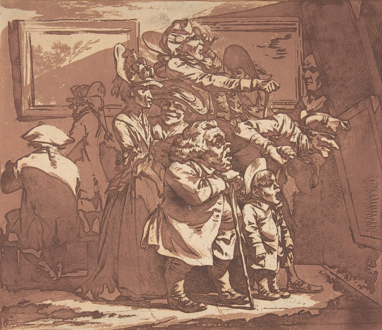 معرض في 29 يناير 1776 ، 29 يناير 1776. بواسطة فيليب جيمس دو لوثيربورغ