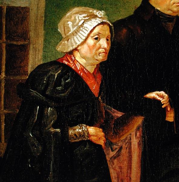 ماغدالينا دوروثيا رونج (1737-1818) من آباء الفنانين (نسخة صغيرة) بواسطة فيليب أوتو رونج