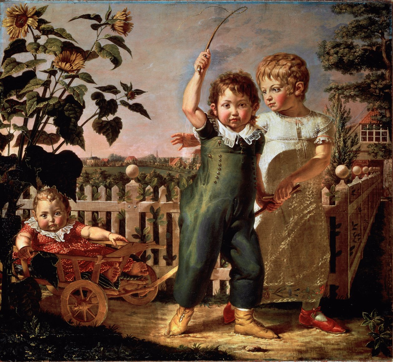 صورة للأطفال هولسينبيك لوحة لفيليب أوتو رونج (1777-1810) 1805 صن. 130،5x140،5 سم هامبورغ ، Kunsthalle بواسطة فيليب أوتو رونج