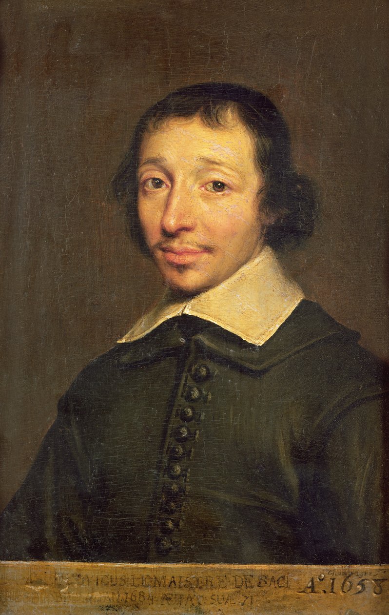 صورة إسحاق لويس لوميستر دي ساسي (1613-84) 1658 بواسطة فيليب دي شامبين