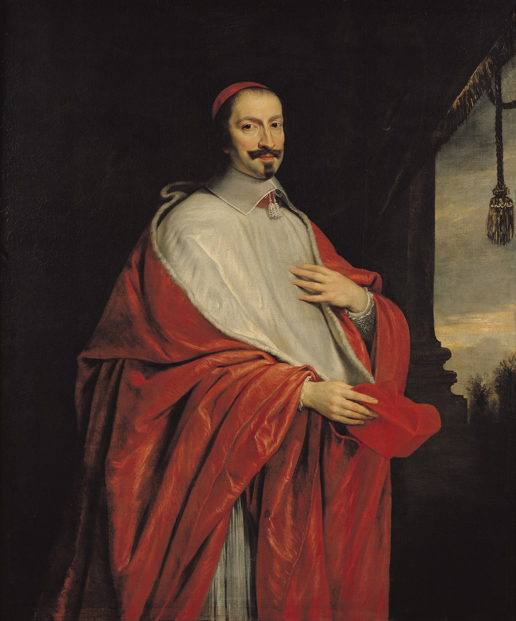 صورة جولز مازارين (1602-61) بواسطة فيليب دي شامبين
