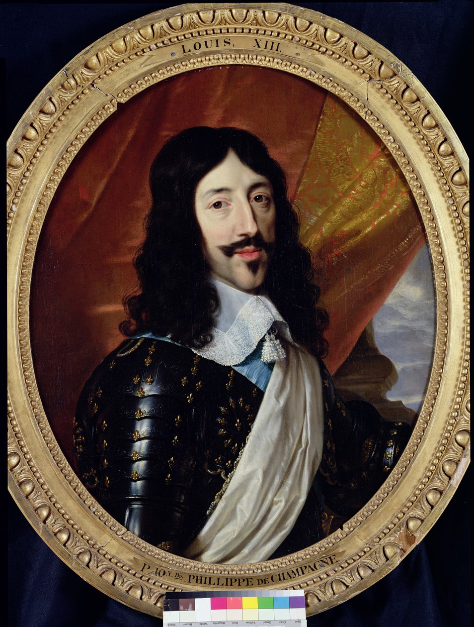 صورة لويس الثالث عشر (1601-43) بعد 1610 بواسطة فيليب دي شامبين