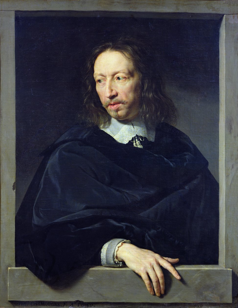 صورة لرجل نبيل ، يُعرف باسم أرنود دانديلي (1588-1674) 1650 بواسطة فيليب دي شامبين