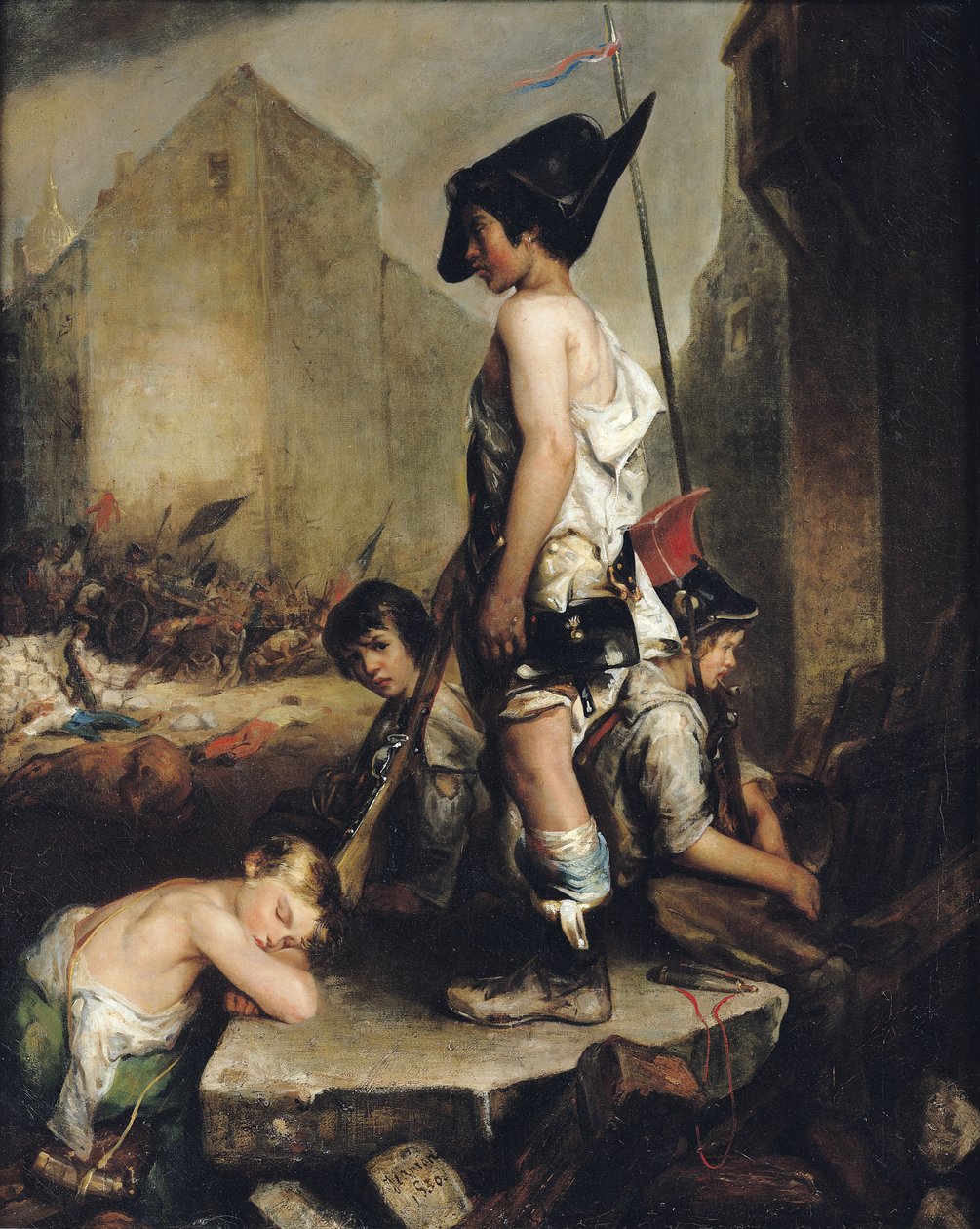 الوطنيون الصغار ، 1830 بواسطة فيليب أوغست جانرون