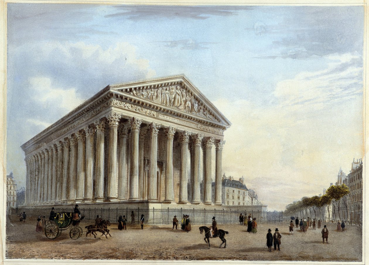 Eglise de la Madeleine - في "" Walk in Paris ومحيطها "بقلم Jacottet et Benoist ، باريس بواسطة فيليب بينويست