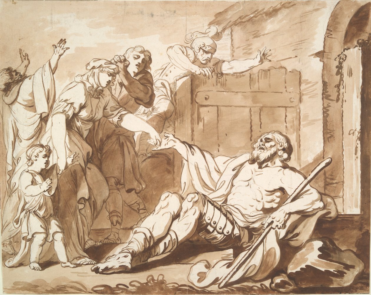 المكفوفين Belisarius بواسطة فيليب لويس باريزو