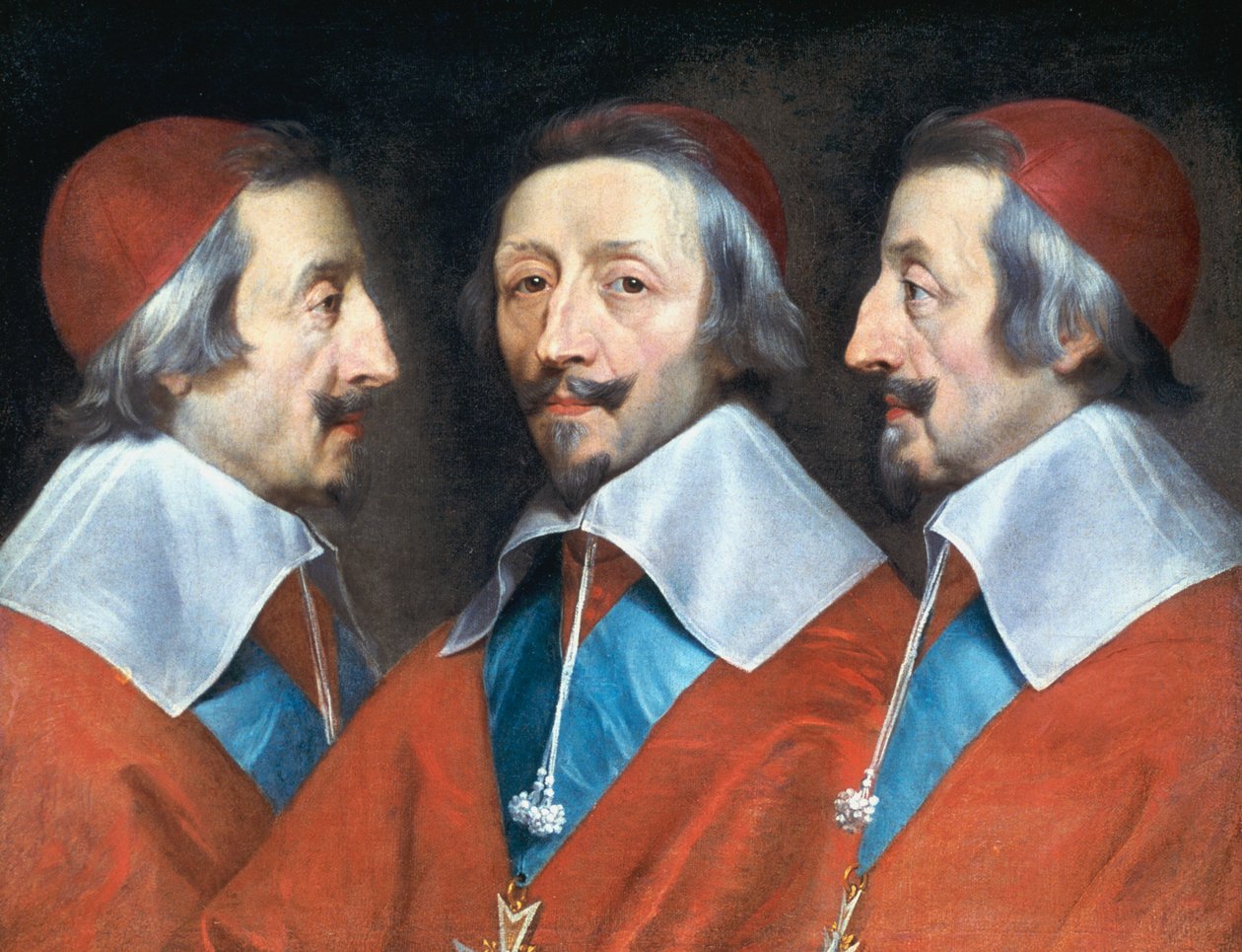 الكاردينال ريشيليو ، الأسقف الفرنسي ورجل الدولة ، c1642. بواسطة فيليب دي شامبين