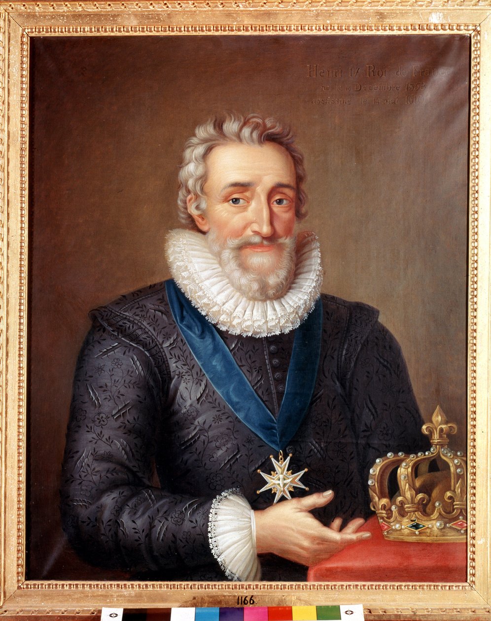 صورة لهنري الرابع (1553 - 1610) ، ملك فرنسا. اللوحة لفيليب دي شامبين. متحف ستوكهولم الوطني بواسطة فيليب دي شامبين