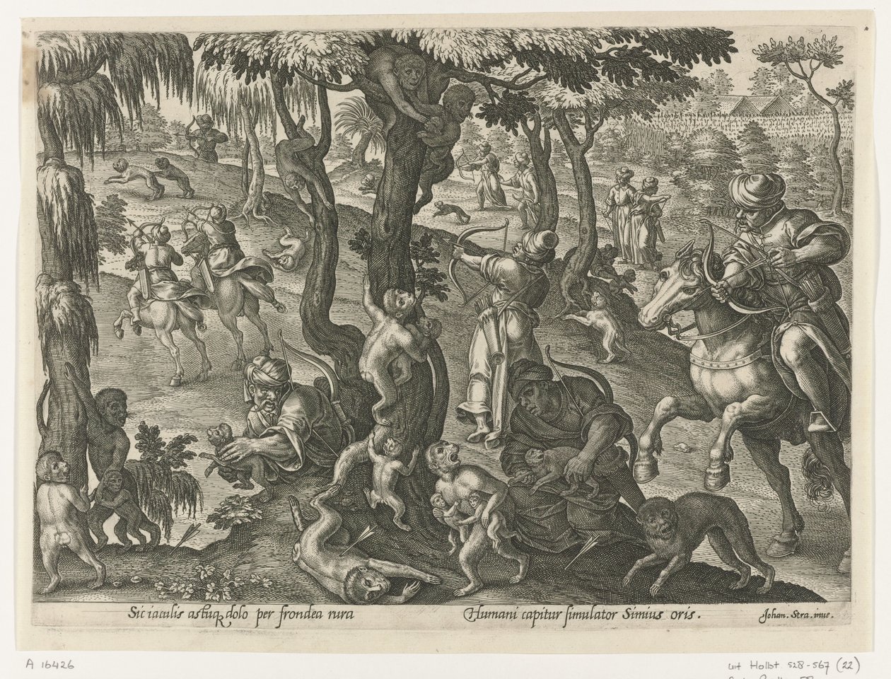 أبينجشت Jachttaferelen (عنوان المسلسل) وفيه كل نوع من الصيد والطيور وصيد الأسماك (عنوان السلسلة) بواسطة فيليبس جالي