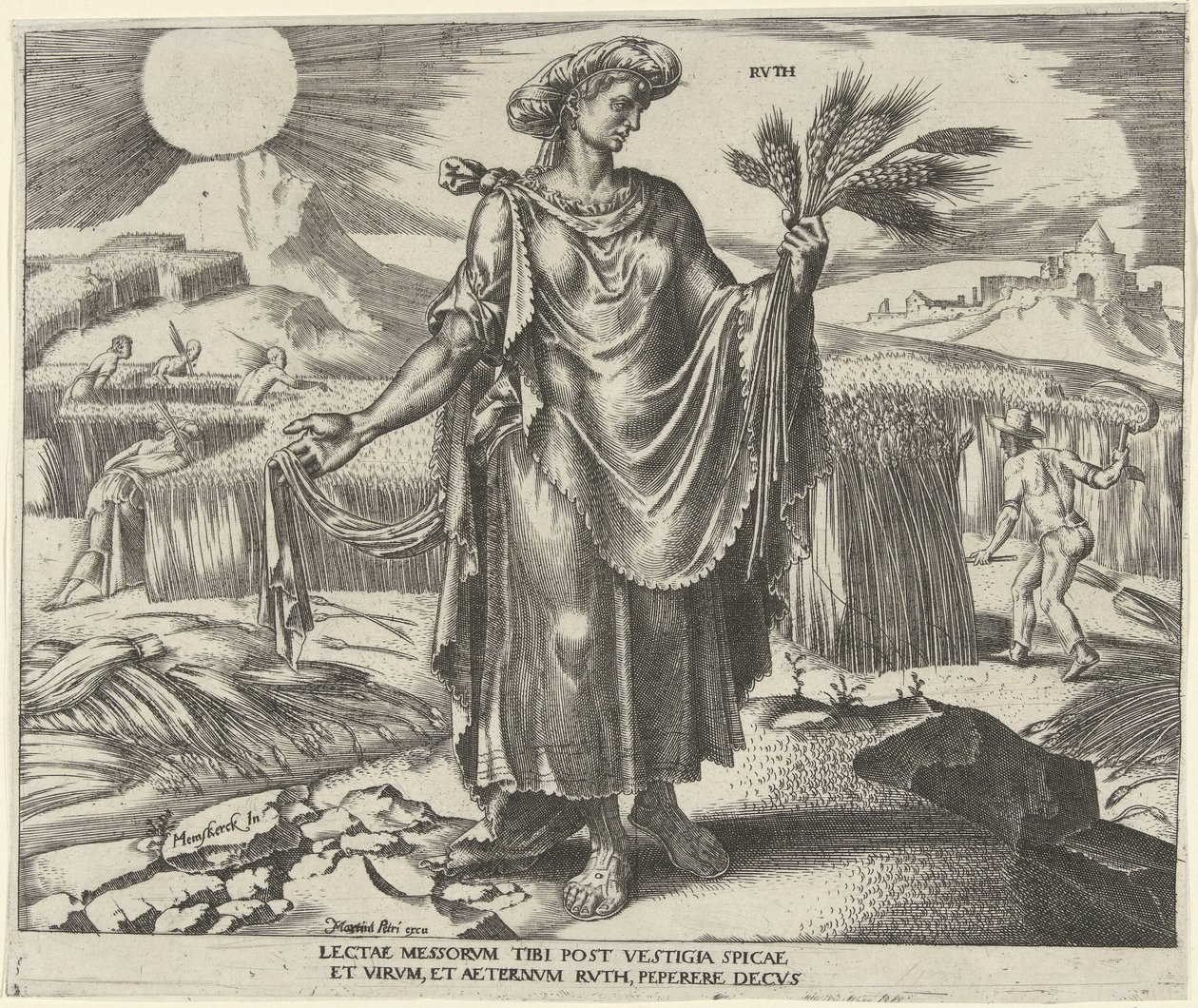 راعوث Rvth (العنوان على الكائن) ثماني نساء مشهورات في العهدين القديم والجديد (عنوان السلسلة) بواسطة فيليبس جالي