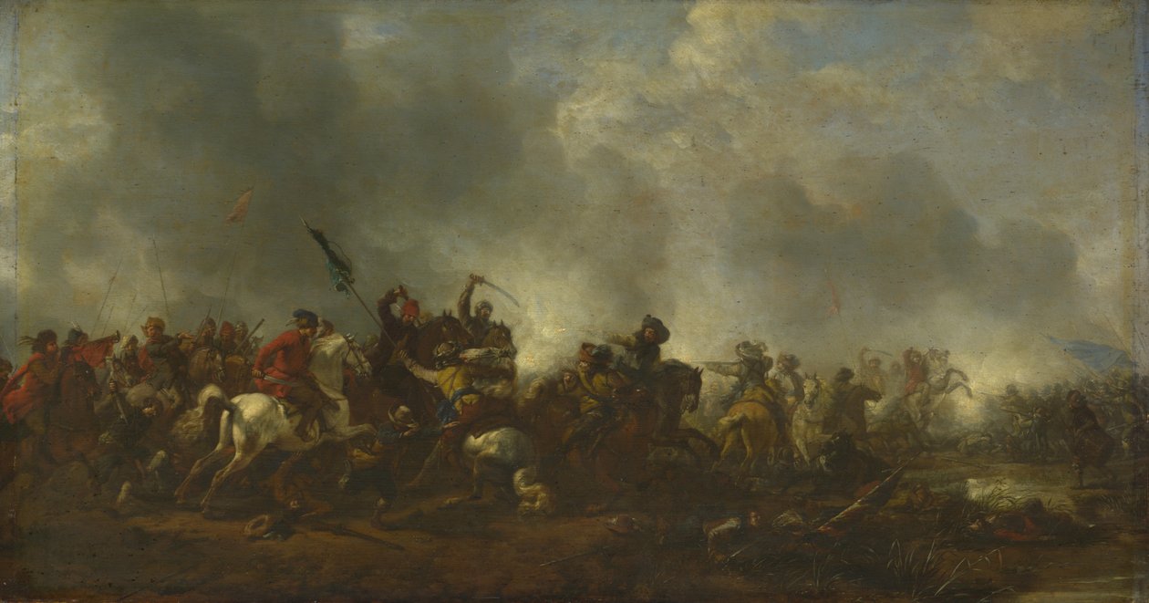 الفرسان يهاجمون المشاة ، 1656-1668 بواسطة فيليبس Wwwerman