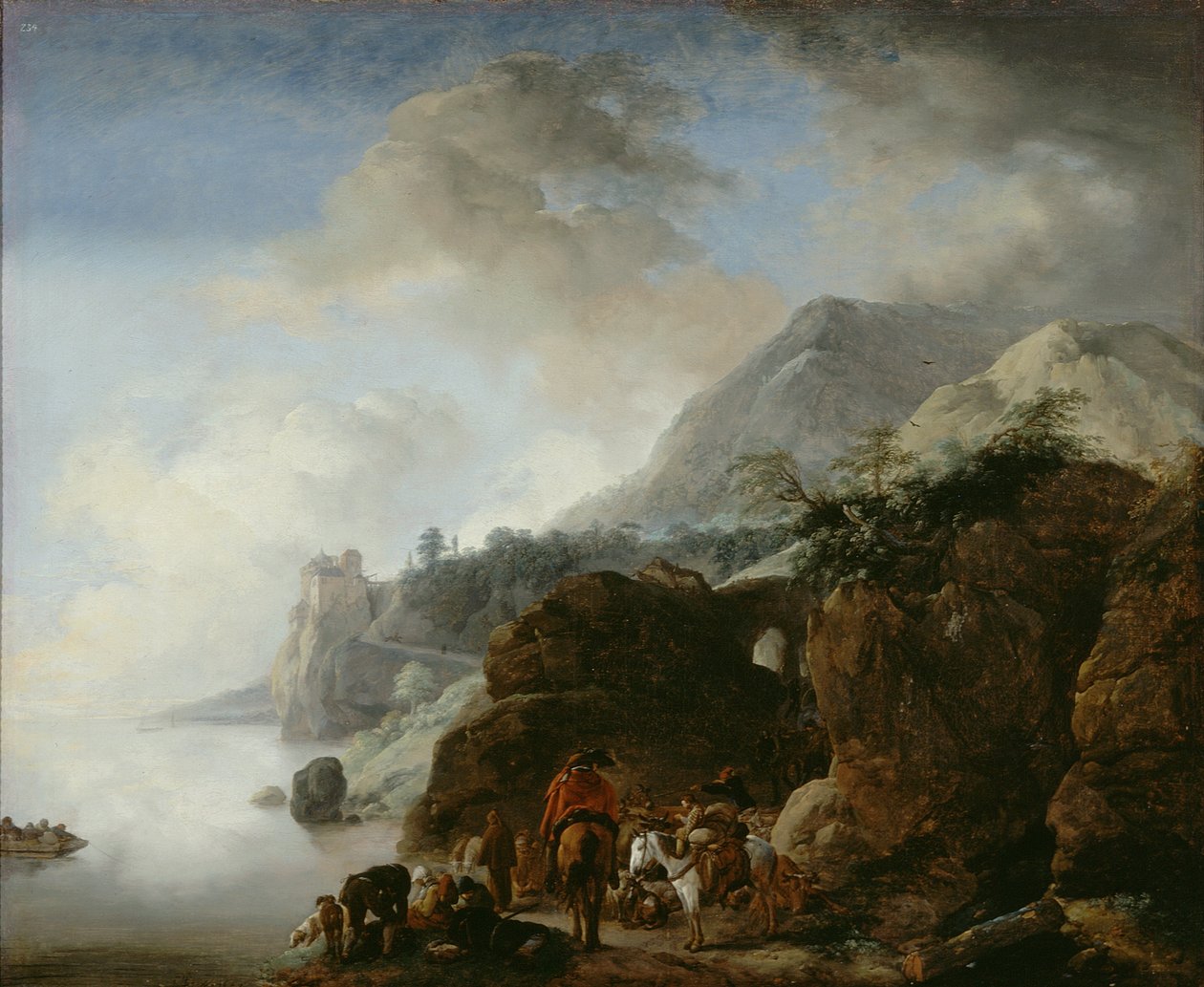  بواسطة Philips Wouwermans أو Wouwerman
