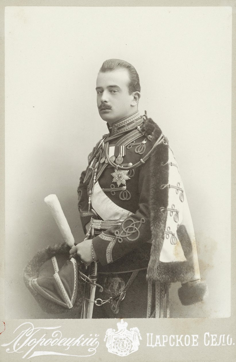 دوق روسيا الأكبر بوريس فلاديميروفيتش 1877-1943 ، ج. 1900. بواسطة استوديو الصور L. Gorodetsky.