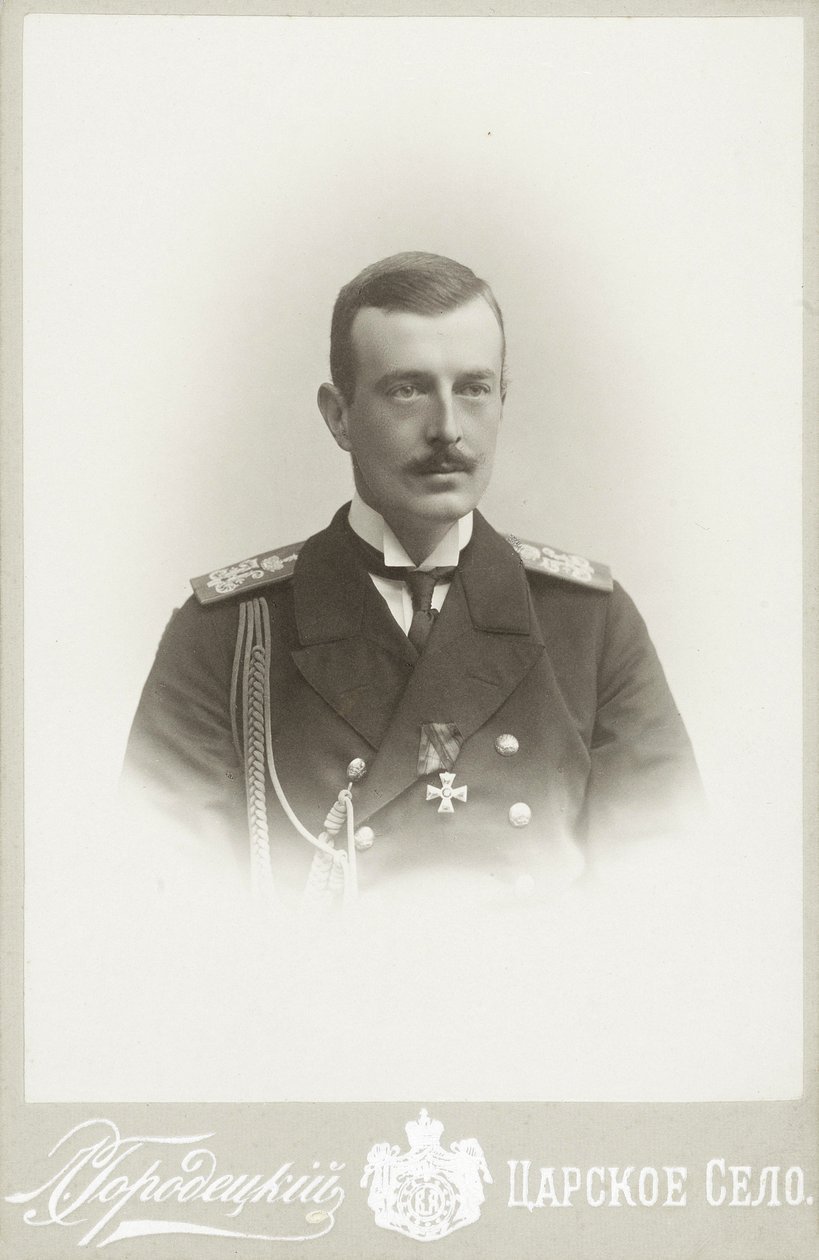 دوق روسيا الأكبر سيريل فلاديميروفيتش 1876-1938 ، ج. 1900. بواسطة استوديو الصور L. Gorodetsky.